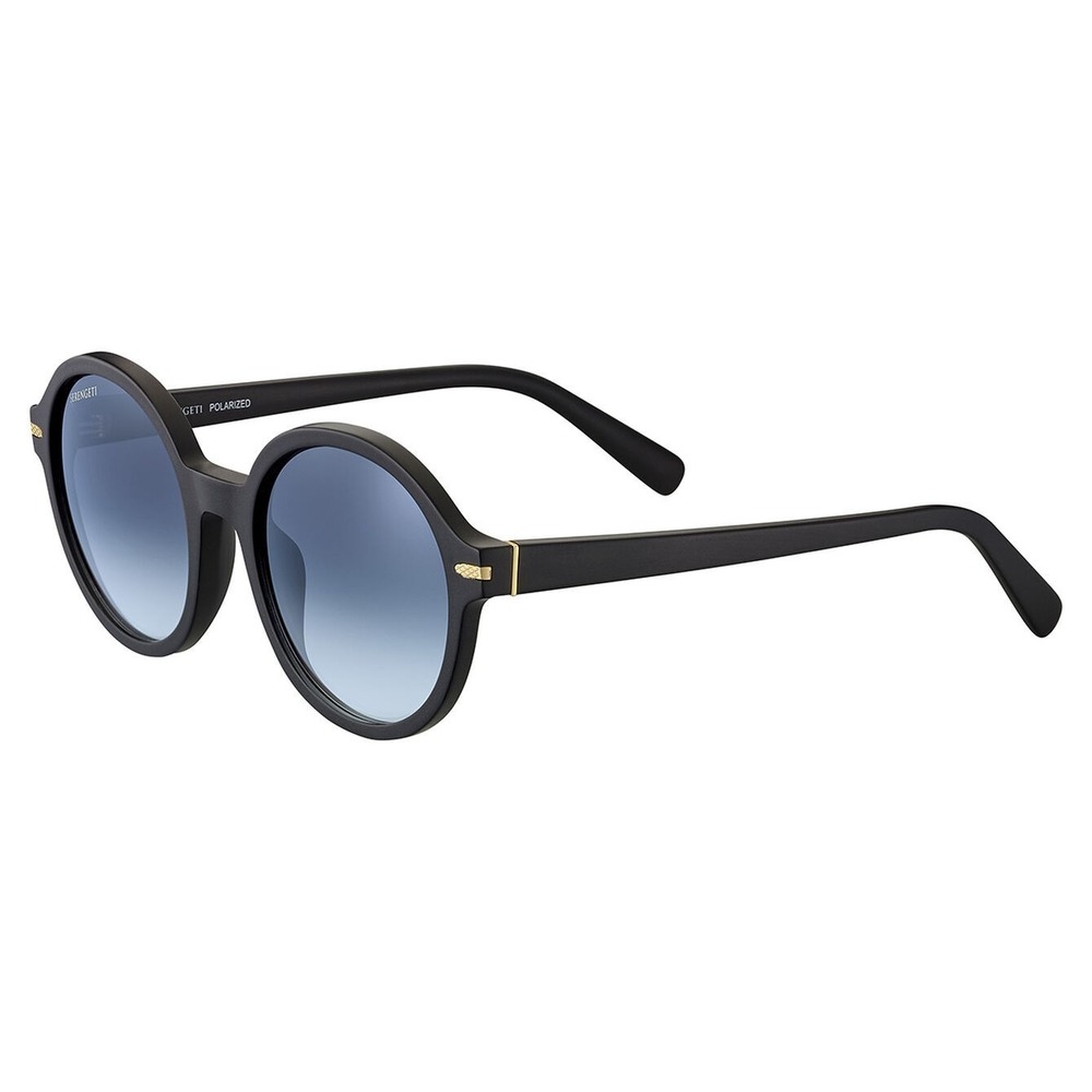 SERENGETI‎ Joan SS577004 Polarized Blue Gradient Sunglasses Matte Black